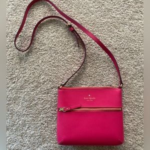 Kate Spade New York Hot pink crossbody purse